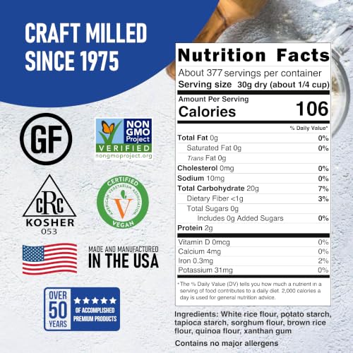 Image of Great River Milling Gluten Free All Purpose Flour, 25 lb