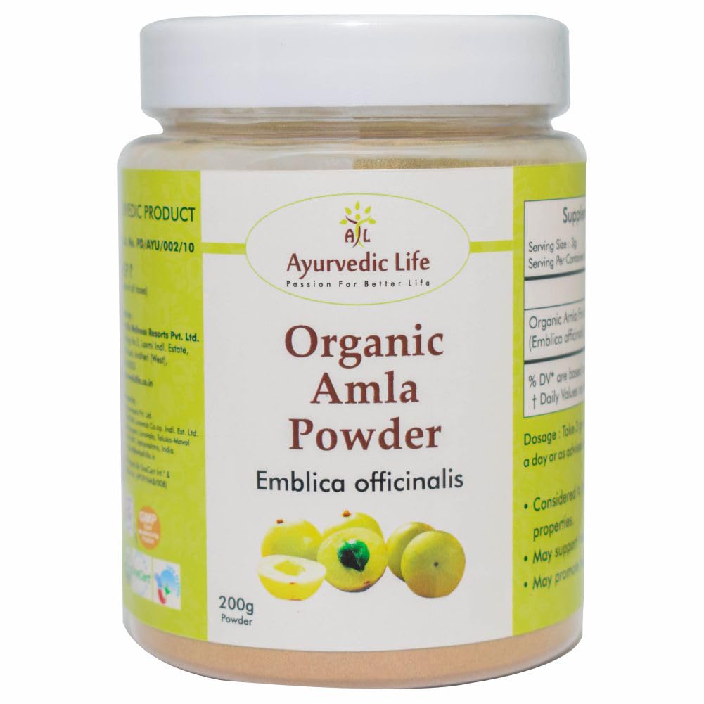 Ayurvedic Life Organic Amla Powder 200 gms (B08PVFJK7L) Amazon Price History, Amazon Price Tracker