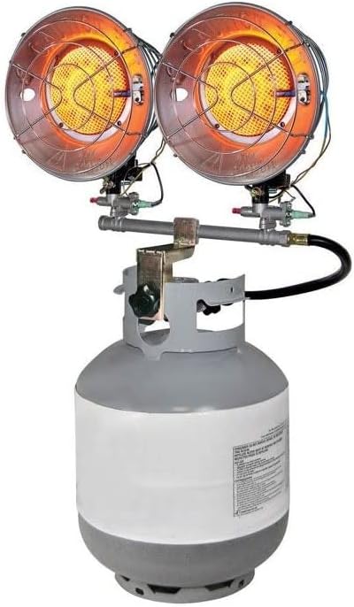 Dyna-Glo 30000 Btu/h 1960 sq ft Radiant Propane Tank Top Heater