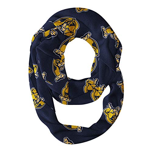 Vive La Fete FIU Panthers All Over Logo Blue Infinity Scarf