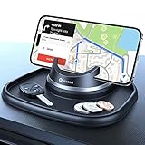 VICSEED 2023 Upgraded Dashboard Phone Holder Car [No.1 Stable & Durable] Reusable Silicone Phone Mou