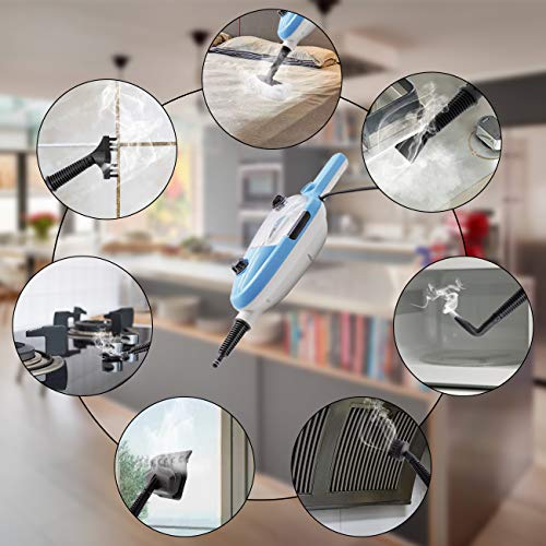 LINLUX Powerfresh Steam Mop 10-in-1 System, Laminate/Hardwood Floor Steam Cleaner, Carpet/Tile and Whole House Multipurpose Use - Thumbnail 2
