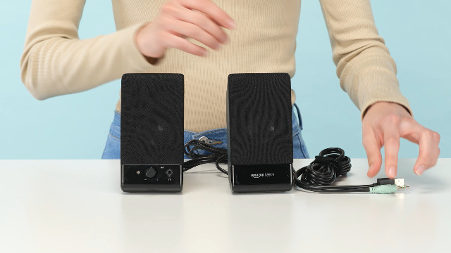 Dell A225 USB Powered Computer Desktop Speakers 3.5mm Jack