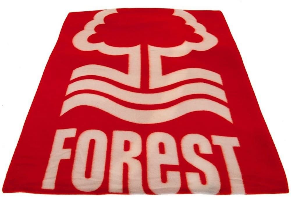 Nottingham Forest F.C. Fleece Blanket Official Football Club Sofa Bed Throw