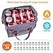 JBYAMUS 100% Leakproof Lunch Bag, Stylish Insulated Lunch Bags for Women/Men, Large Capacity Cooler Lunch Box Keeps Foods Cold/Warm for Office Work/School/Picnic (Gray)