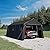 MELLCOM 13 x 20 FT Heavy Duty Carport with All-Steel Metal Frame, Portable Garage with Reinforced Base, All-Season Car Canopy for Car, Boat, Truck ?