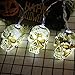 ChristmaxStore String Light 20 LEDs 10ft Skull Lights Halloween Decoration