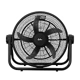 JATA JVCA3225 - Ventilador de Aire Potente 105 W, Ventilador Industrial 51 cm, 5 Aspas, 3 Velocidades, Inclinación Ajustable, Gran Caudal 3870 m³/h, para Hogar y Taller