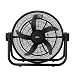 JATA JVCA3225 Leistungsstarker Luftventilator, 105 W, Industrie-Ventilator, 51 cm, 5 Flügel, 3 Geschwindigkeiten, verstellbare Neigung, hohe Durchflussmenge 3870 m³/h, für Haus und Werkstatt