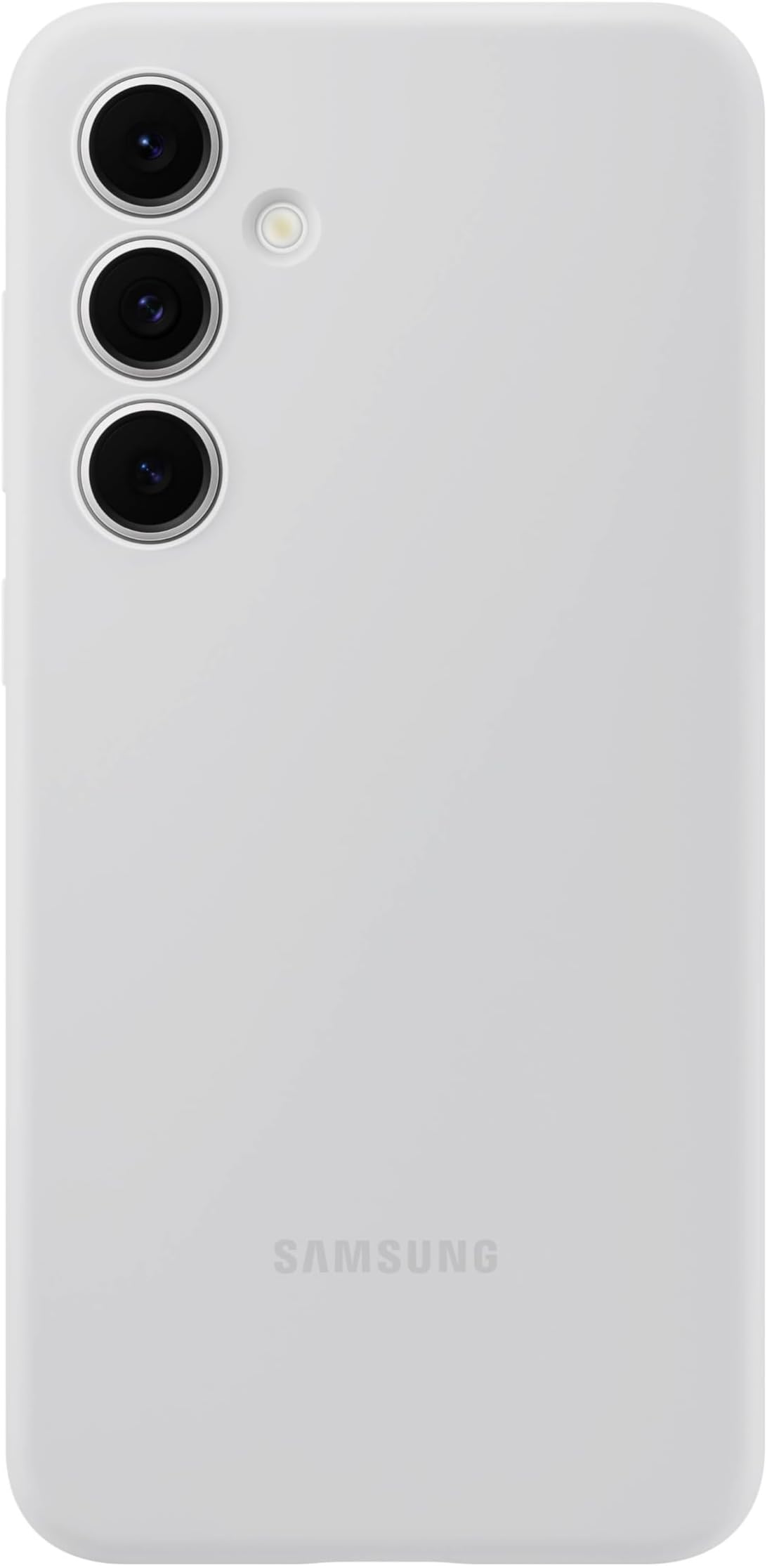 Samsung Galaxy S24 FE Silicone Phone Case, Protective Cover with Color Variety, Smooth Grip, Soft and Sleek Design, Seamless Fit, US Version, Gray