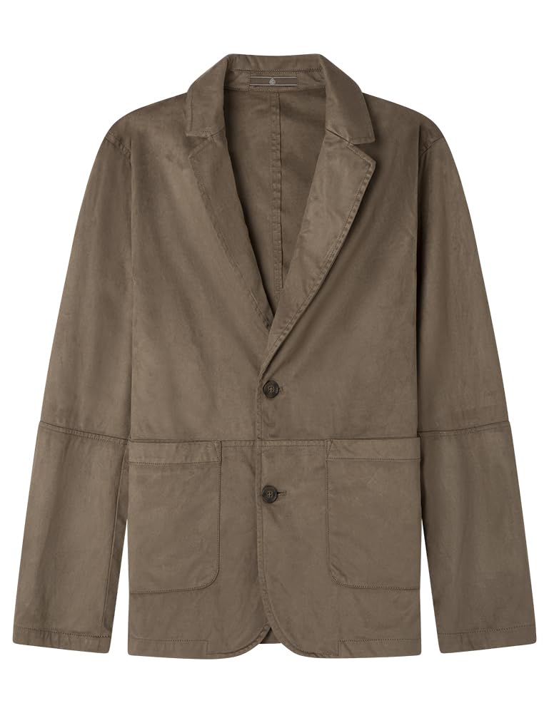 SPRINGFIELD Blazer Suede Double-Breasted and Regular Fit. 92% Polyester Blazer De Ante Hombre