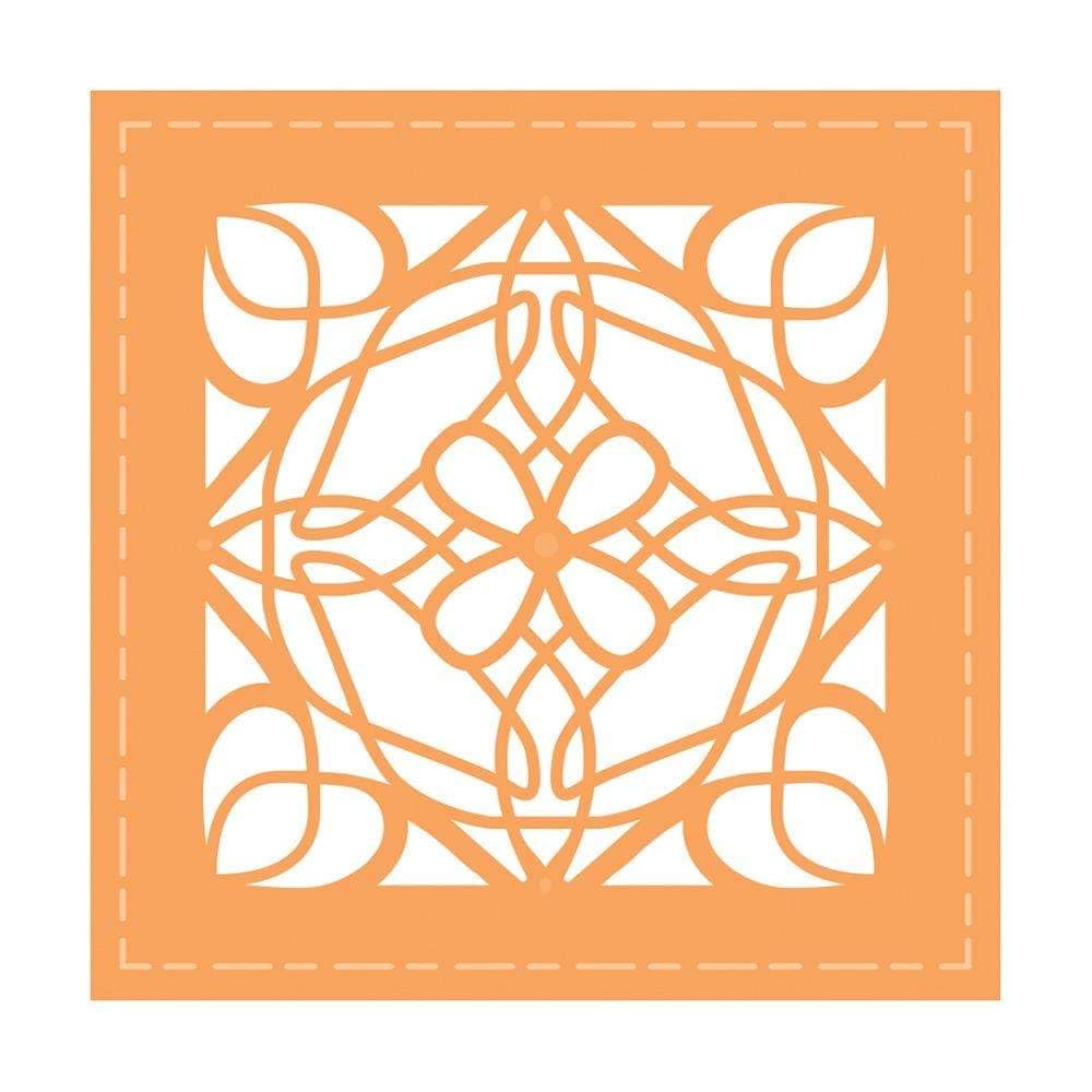 Tonic Studios Celtic Cross Patchwork Die Set, Cuts 2 Shapes up to 3.0" x 3.0", Add Elegant Elements to Cards and Crafts