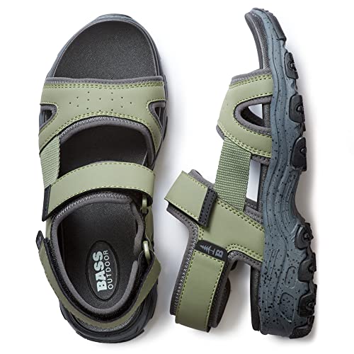 BASS OUTDOOR Women's Sandals for Beach Or Trail – Open Toe & Rubber Sole Hiking Shoe2