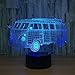 Produktbild 3D Visuelle Illusion Camping Bus Led Lampe Transparent Acryl Nachtlicht Led Lampa 7 Farbwechsel Touch Tisch Bulbing Raum Lampe