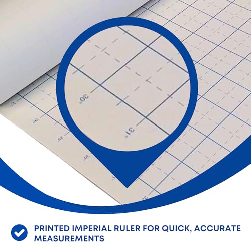 Cuadrícula imperial de 1 pulgada en rollo de papel para diseño de moda y patrones en el taller 3
