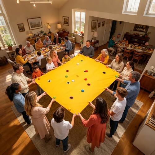 Juegos de Teamwork interactivos para mejorar la coordinación de grupos mediante lona de retos 5