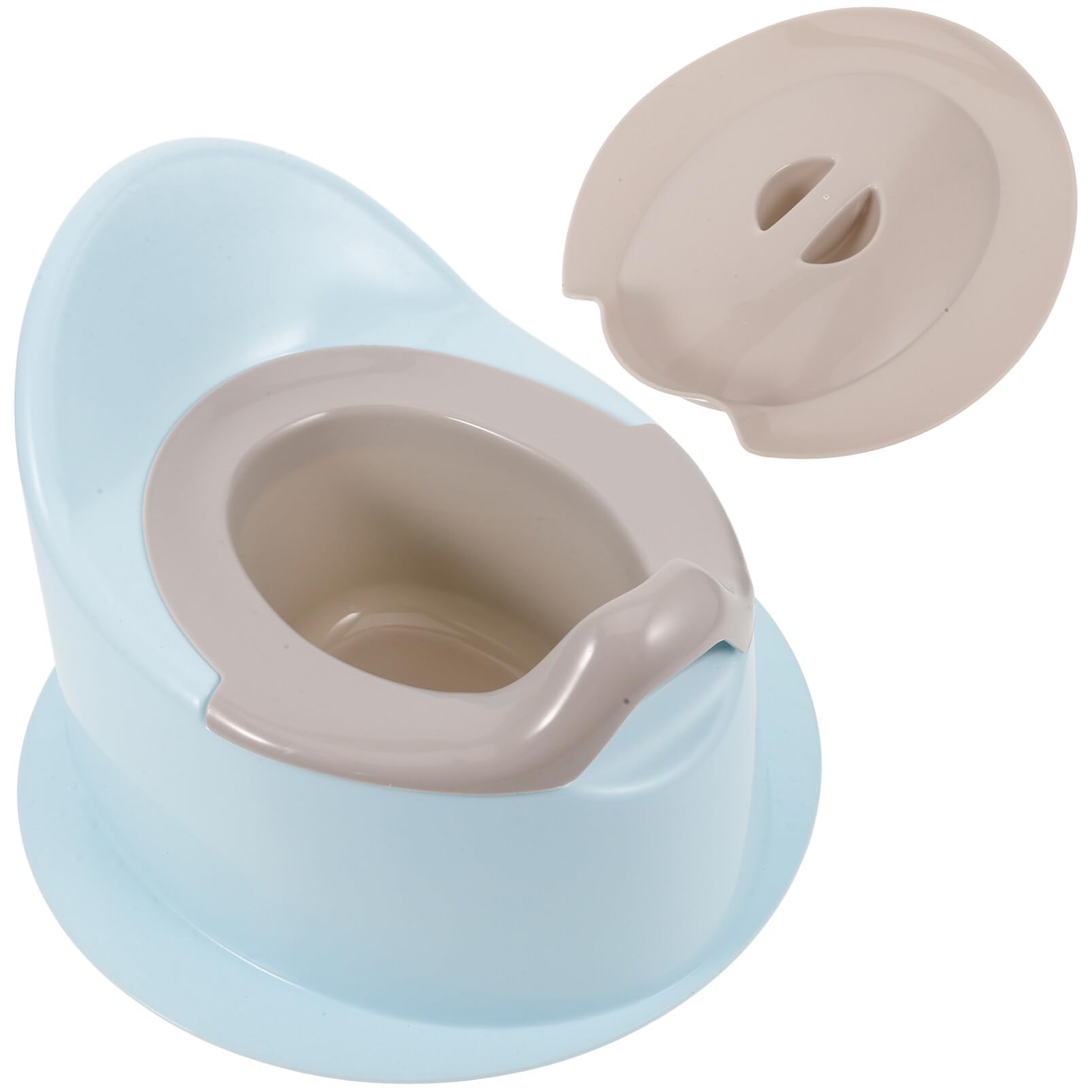 Kleinkindtoilette Tragbares Töpfchen aus Kunststoff | Multifunktion, Komfortabel, Schlichtes Chices Design, Leichtes Gewicht, für Kleinkind Training