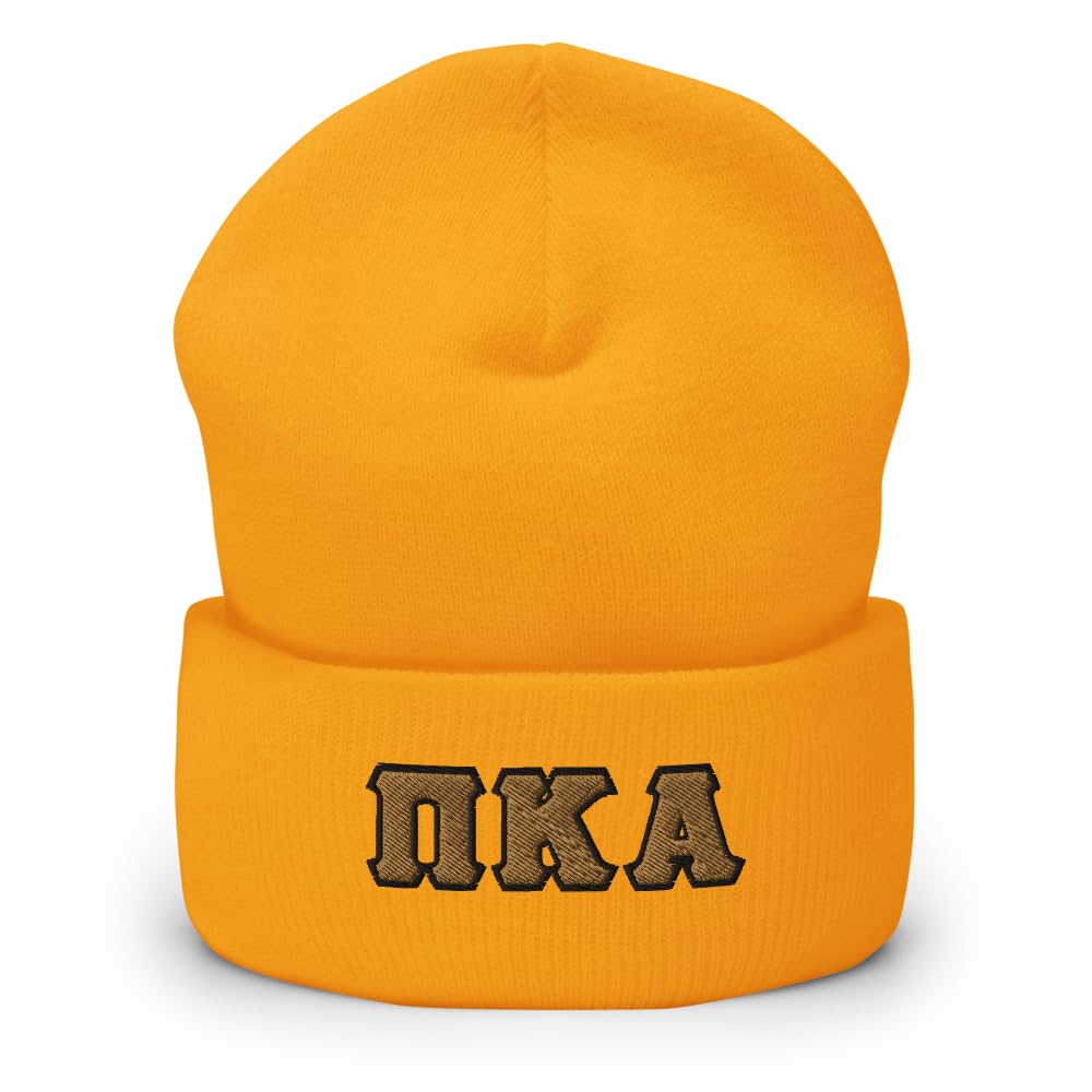 Pi Kappa Alpha Fraternity Beanie: Premium Quality Soft Turbo Acrylic Campus Wear for Pride & Warmth, Winter Hat