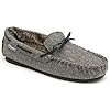 DUNLOP Mens Herringbone Moccasin - Grey - UK 9 #2