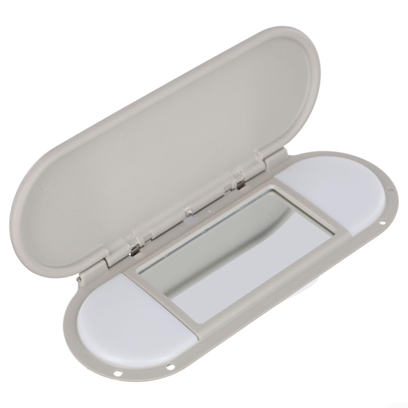 Estetica Grigio Sostituzione Visiera Parasole Vanity Specchio Cover per Mini Per Cooper (2015 2022)