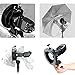 Godox S2 S-Type Bracket Bowens Mount Compatible with Godox V1 AD200Pro AD400Pro AD200 V860II TT685 TT600 TT350, Large Adjustment Handle, Integrated Umbrella Mount and More Compact