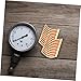 ABOOFAN High-visibility Pressure Gauge Circle Stickers Red Decals for Industrial Safety Calibration