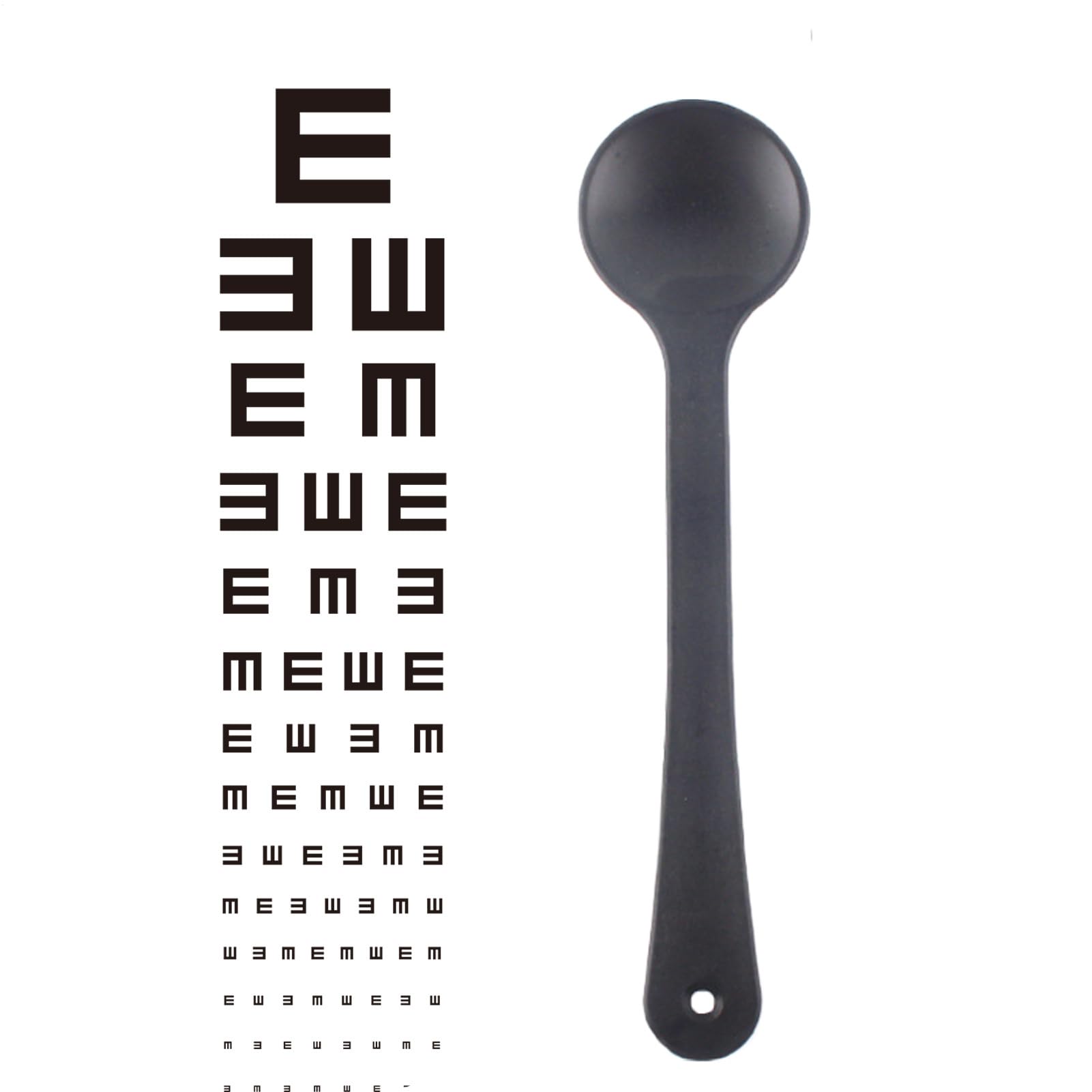 Cache-Oeil | Instrument d'Optométrie pour Mesure d'Acuité Visuelle | Occlusif Portable Antidérapant Pour Orthoptistes Optométristes Ophtalmologistes