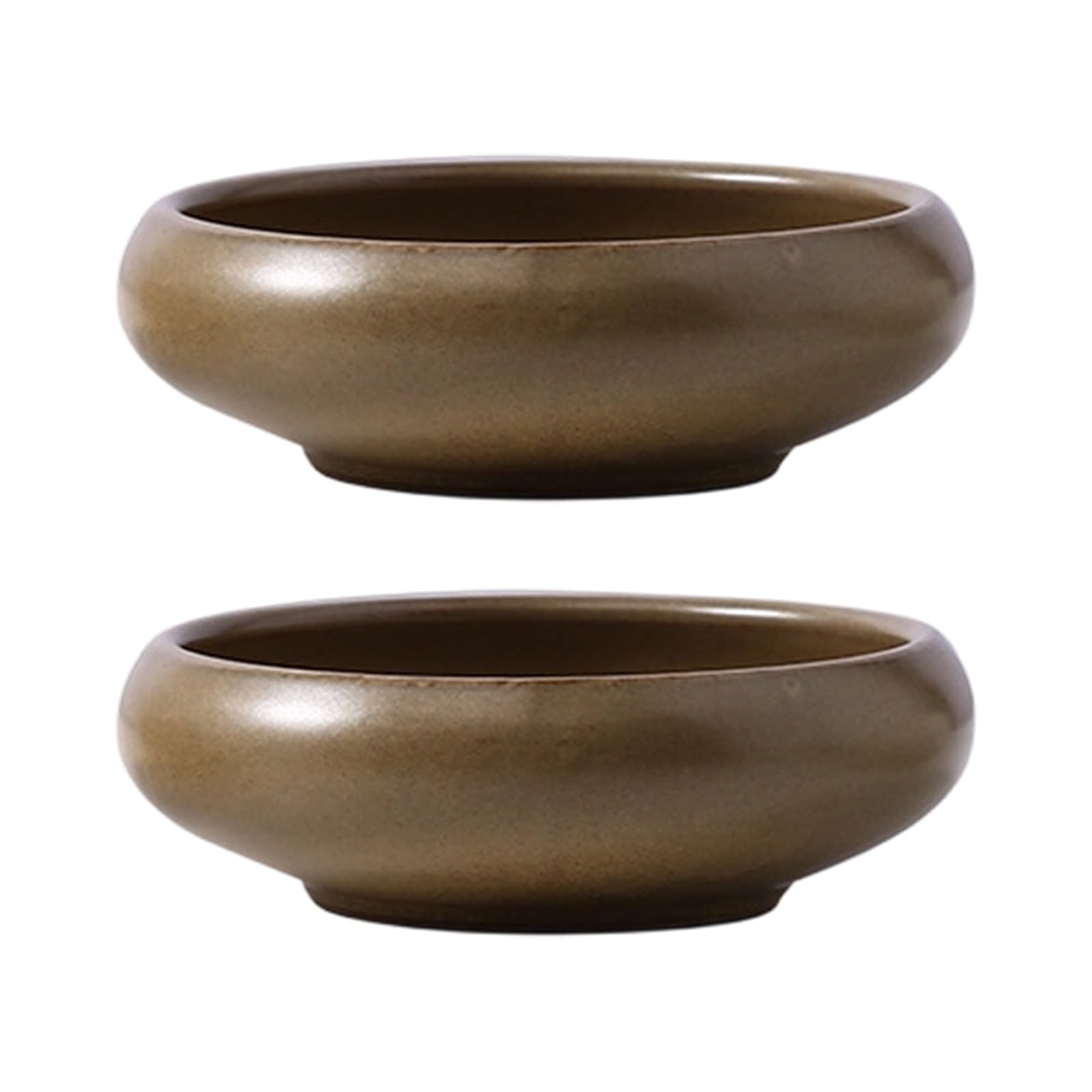 LUCKGONI Japanese Ceramic Appetizer Ideal for Serving Sauces Dessert and Snacks Dishwasher Safe Bowl