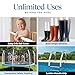 Play22 Pool Noodles Foam 6 Pack - Soft Large White Foam Noodle Tube, Bulk Swim Noodles, Multi-Purpose, Floating Training Device, Exercise Aid, Craft Projects