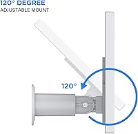 Vista 3 de OLAIKE Panel solar para anillo Stick Up Cam batería/enchufe, cargador solar impermeable de carga continua con cable de alimentación impermeable