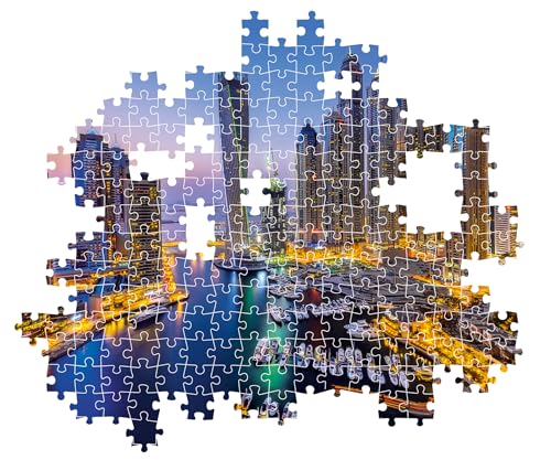 Puzzle 1000 pièces + poster : Dubaï Clementoni Puzzles - vue 6
