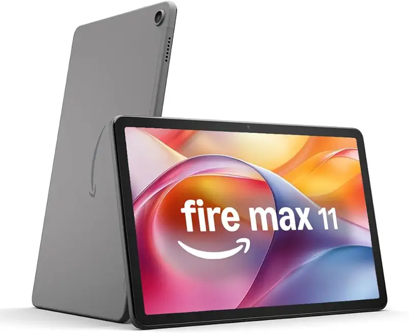 Amazon Fire Max 11-Tablet (Neueste Generation), unser bisher leistungsstärkstes Tablet, mit klarem 11-Zoll-Display, Octa-Core-Prozessor, 4 GB RAM, 14 Std. Akkulaufzeit, 64 GB, grau, mit Werbung