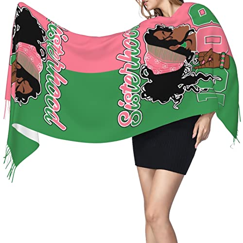 Women's Scarf Super Soft Wrap For Long Large Warm With Tassel3