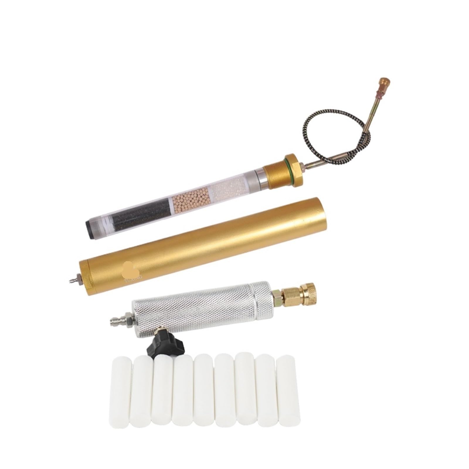 PHNOITPQ 4500Psi 300Bar 30Mpa Pcp air Compressor high Pressure air Filter with Release Valve External Water Oil Separator Filter(Filter Mix)