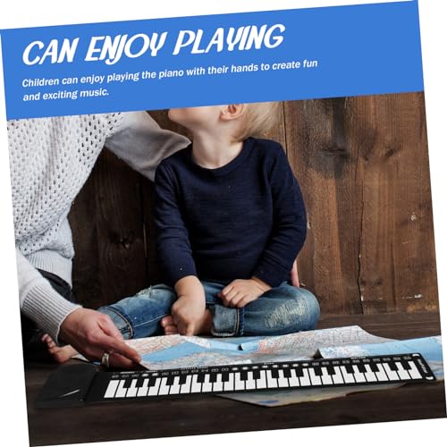 JOINPAYA 1 Jeu De Piano À 49 Touches Piano Électrique Portable Clavier De Piano Enroulable Piano Créatif Piano À Main Piano Pliable Piano Pliant Pour Abs Noir - Les Beatles, Paul McCartney, John Lennon, RIngo Starr, George Harrison JOINPAYA 1 Jeu De Piano À 49 Touches Piano Électrique Portable Clavier De Piano Enroulable Piano Créatif Piano À Main Piano Pliable Piano Pliant Pour Abs Noir – Image 7