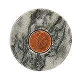 Connemara Marble Stone with Irish Lucky Penny