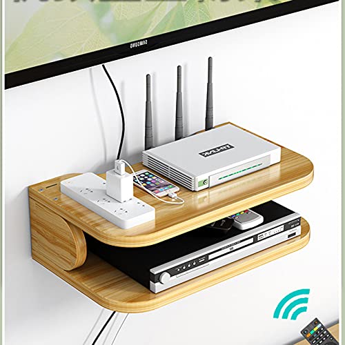 Étagère flottante sans perforation pour décodeur et console - 5