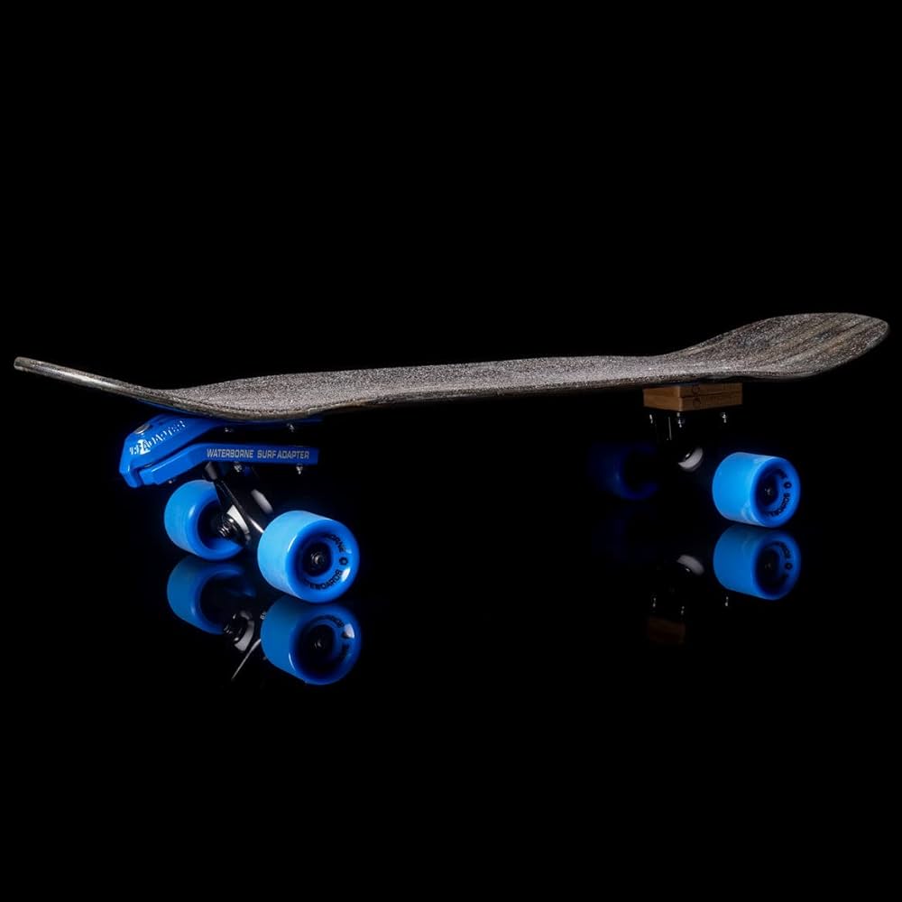 Amazon.co.jp: Waterborne Skateboards Leo ブラック バンブー サーフ