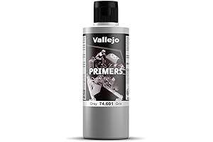 Vallejo - Grey Primer - Acrylic Polyurethane (200ml)