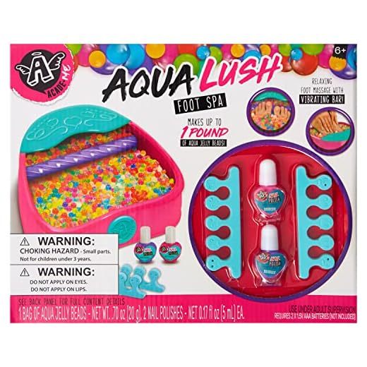 Anker Play Products Kid’s Aqua Bead Foot Spa and Pedicure Set