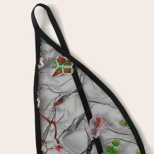 Sexy Lingerie Plus Maat Sexy Kanten Lingerie Pyjama Vrouwen Nachtkleding Bodysuit Jumpsuit Teddy Bloem Kanten Lingerie - Afbeelding 5