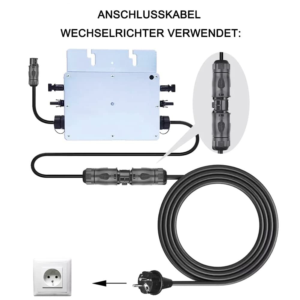 Hoymiles HMS Field Connector/Fiche De Champ BC05 Pour Micro-onduleur Hoymiles Série HMS (jeu De Direction : 0
