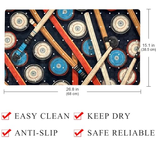 Tapis de bain antidérapant absorbant pour toute la famille