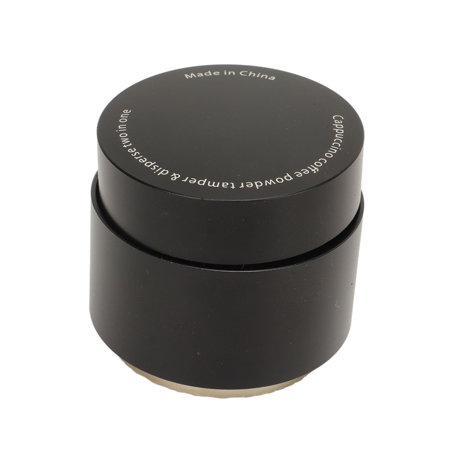 Dispenser per Manomissione caffè, Design Standard a Pressione Costante Tamper per Polvere di caffè Impugnatura Ergonomica Fondo Largo per Uso Domestico (Base waffle 58 mm / 2,28