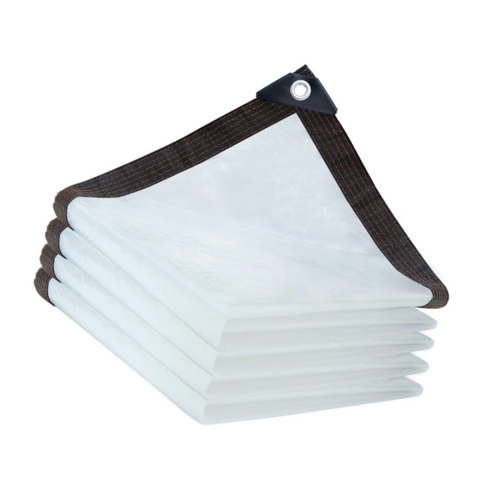 Coops Insulation Cover PVC and Rope for Greenhouse Protections Clear Tarp Waterproof Chicken Coops Cover