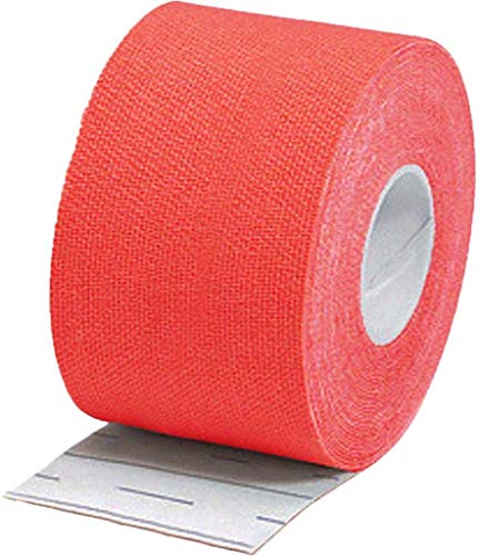 Rolo Fita Kinésio 5 x 500 Cm Tape Bandagem Elástica Funcional Adesiva Vermelha Musculação Esporte Hi