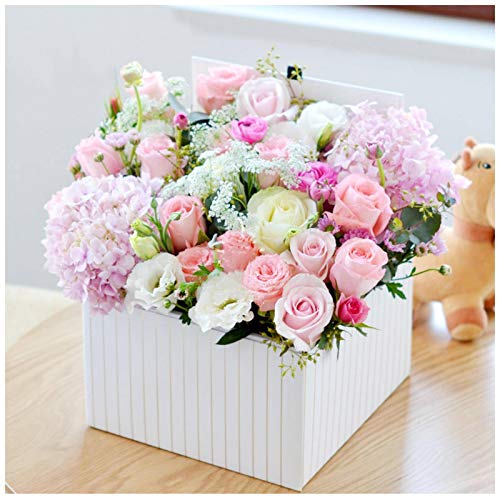 Boeketverpakking Geschenkdoos, met deksel Huwelijkscadeau om gasten te sturen Boeketverpakking 1st - Afbeelding 5