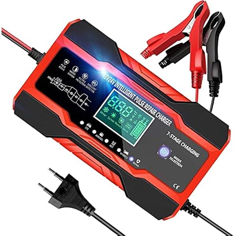 Cargador Baterías Coches Moto 12V/24V YDBAO Cover