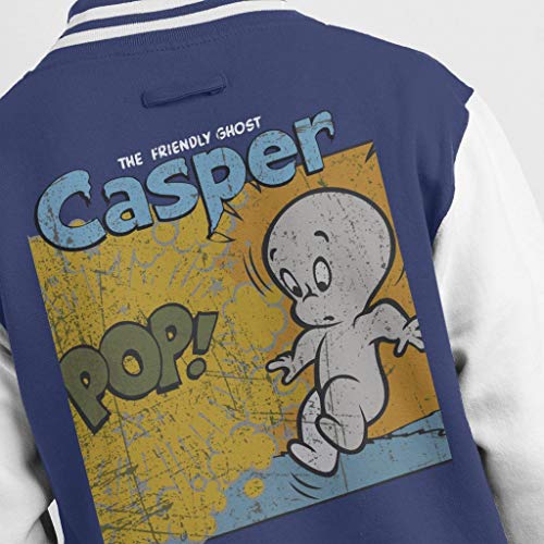Casper The Friendly Ghost Pop Frame Varsity Jacket pour homme - 4