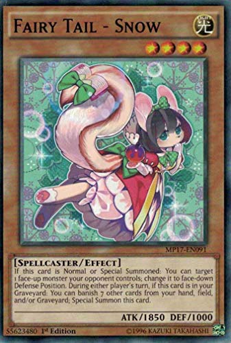 yu-gi-oh Fairy Tail - Snow - MP17-EN091 - Common - 1st Edition - 2017 Mega-Tin Mega Pack (1st Edition)